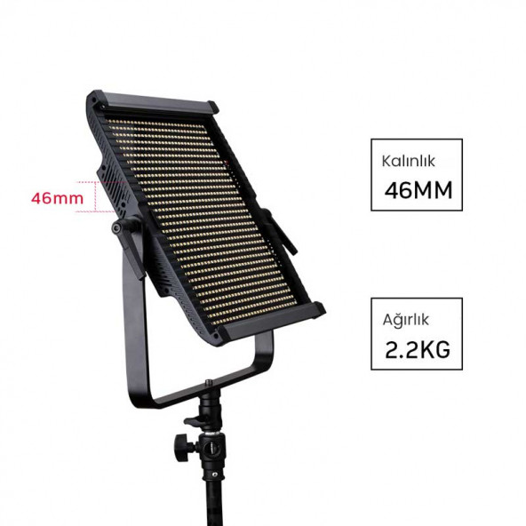Gdx CF-LED 900W 2'li Video Led Işığı - 2