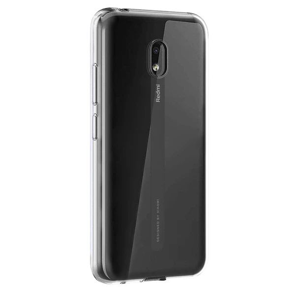 Xiaomi Redmi 8A Premium Silikon Kılıf Şeffaf