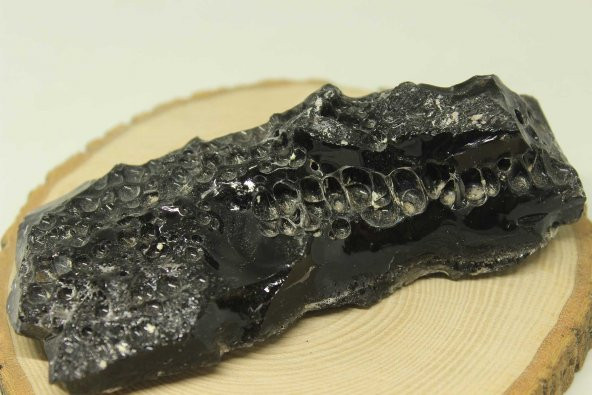 Bal Peteği Obsidyen Taşı Kütle Ham Parça (24750) - 4