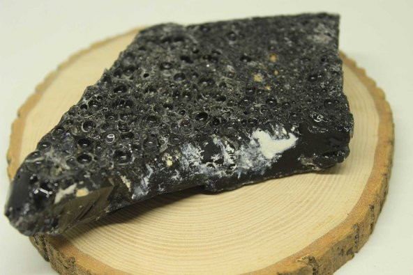 Bal Peteği Obsidyen Taşı Kütle Ham Parça (24760) - 5