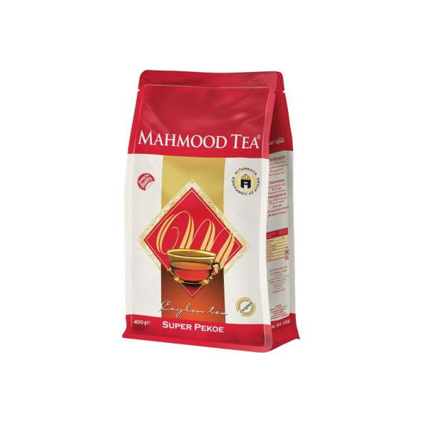 MAHMOOD TEA Super Pekoe Seylan Çayı 400 Gr Çay