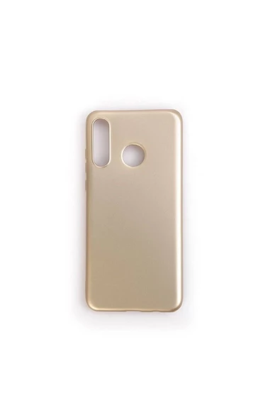 Huawei P30 Lite Premium Silikon Kılıf Gold