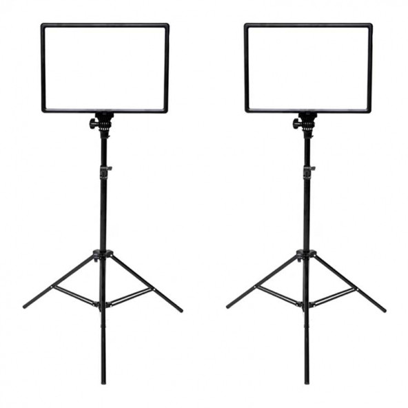 Gdx PRO Led GX-300 Soft Light Bataryalı 2'li Led Işık Seti