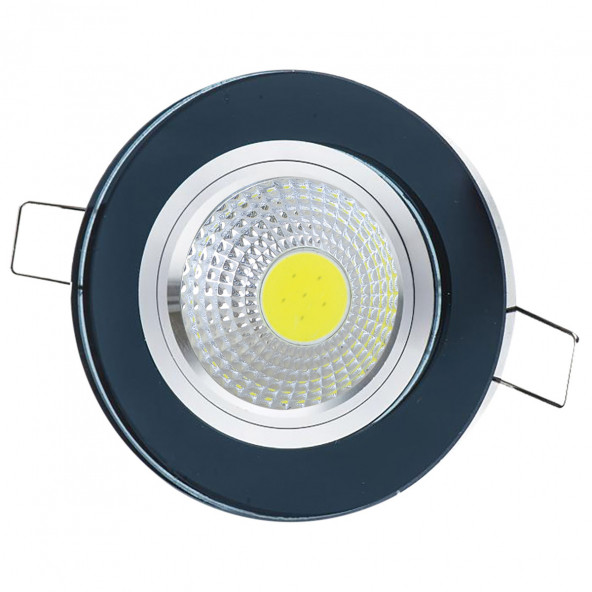 LEELED 5W Glass COB DOWNLIGHT Füme cam