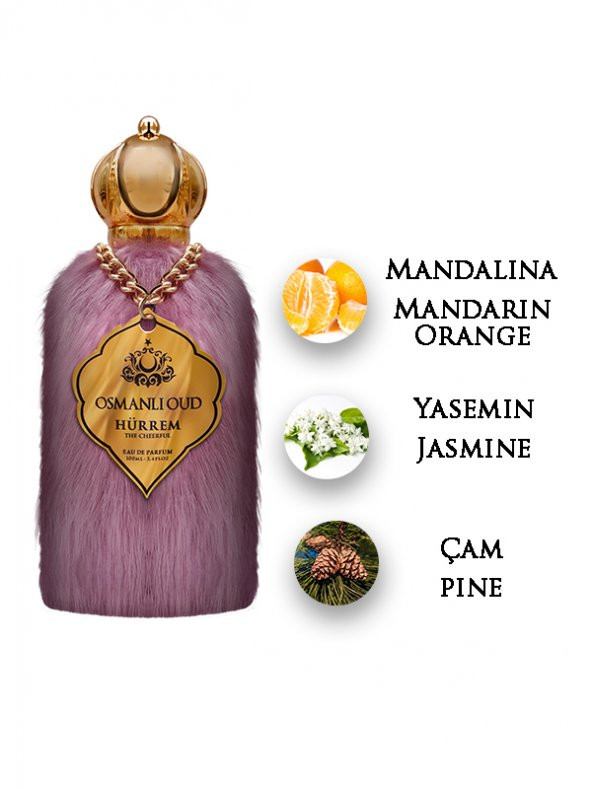 Osmanlı Oud Hürrem The Cheerfull Edp Parfüm 100 ml Kadın Parfüm 4011 - 2