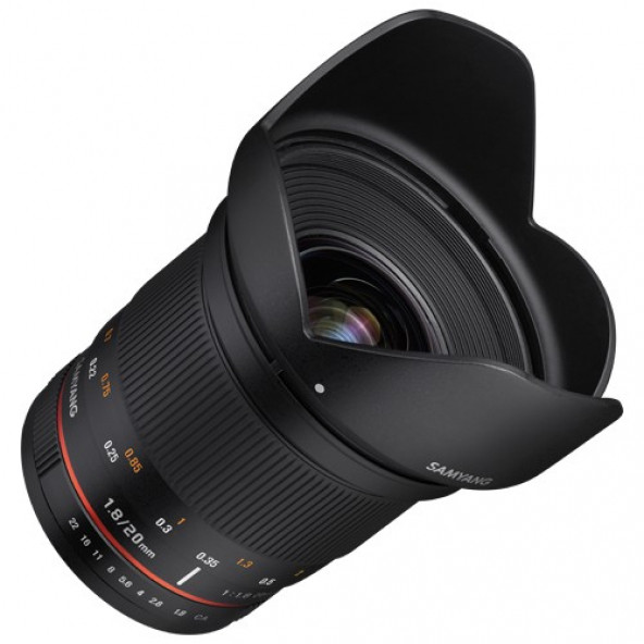Samyang 20mm f/1.8 ED AS UMC Lens Canon - 4