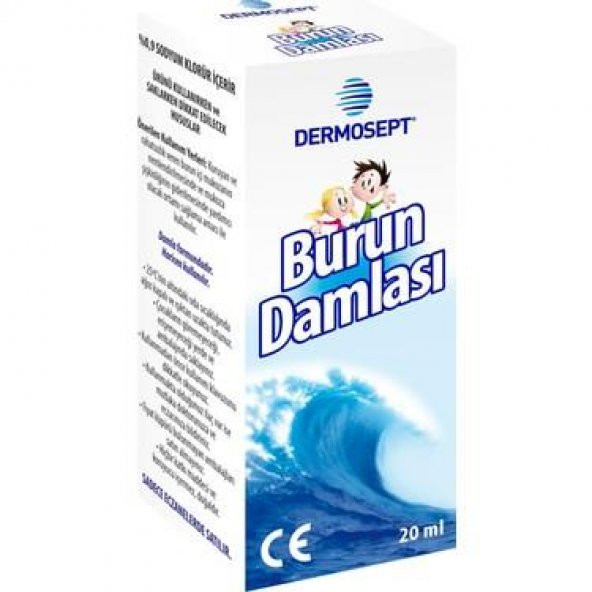 DERMOSEPT SERUM FİZYOLOJİK BURUN DAMLASI 20 ML