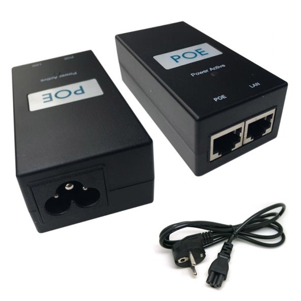 48 Volt POE Switch İnjector POE 48V POE Power POE Adaptör 48V 1A - 4