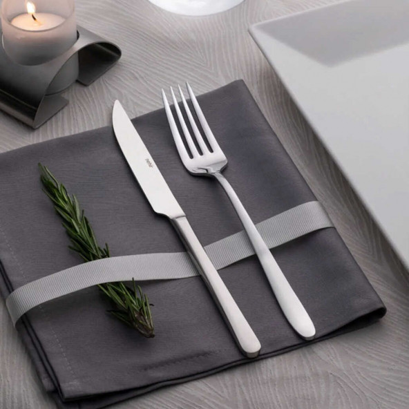 Nehir Sultan Sade 84 Parça Kutulu Çatal Kaşık Bıçak Takımı - 2