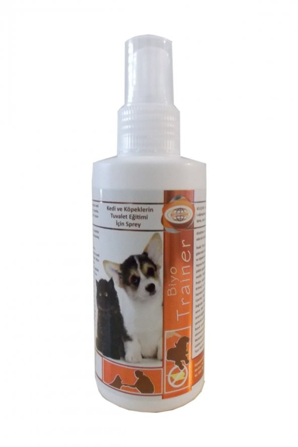 Trainer Kedi Ve Köpeklerin Tuvalet Eğitimi Için Sprey 100 ml - Biyoteknik