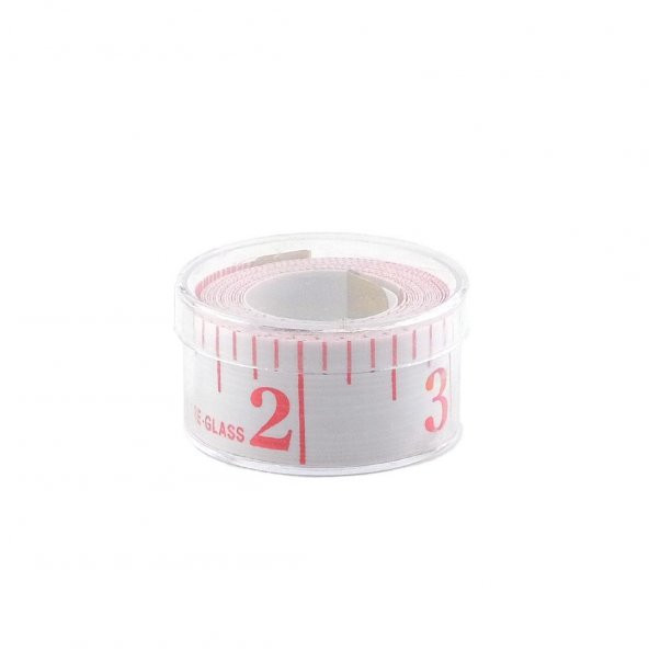 Fdm Kutulu Mezura 150 Cm Beyaz-Kırmızı - 1