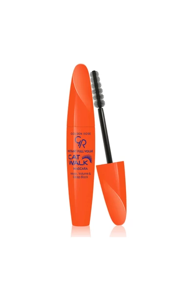 Golden Rose Hacim Veren Siyah Maskara - Instant Full Volume Cat Walk Mascara