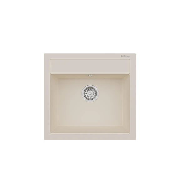 Real Stone K004 Olympos Krem Granit Eviye ürün görseli