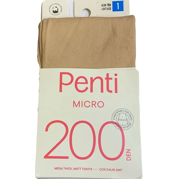Penti Micro 200 Külotlu Çorap 200 Denye - 4