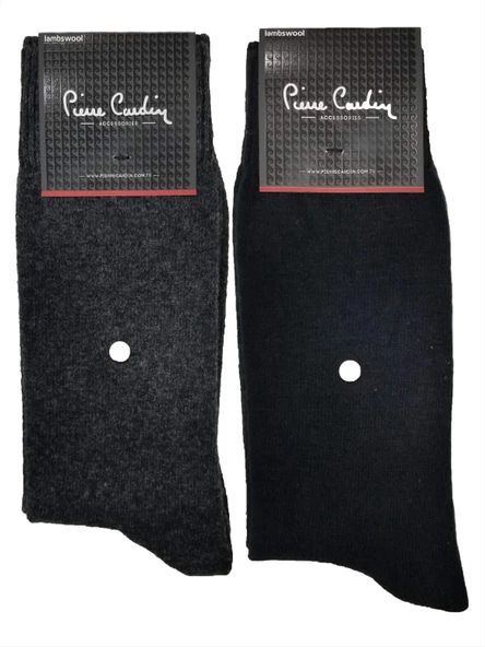 Pierre Cardin 6 Adet Lambswool - Yünlü Kışlık Erkek Çorap - 4