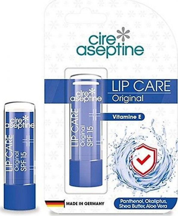 Cire Aseptine Lip Care Original Dudak Nemlendirici 4,5 G