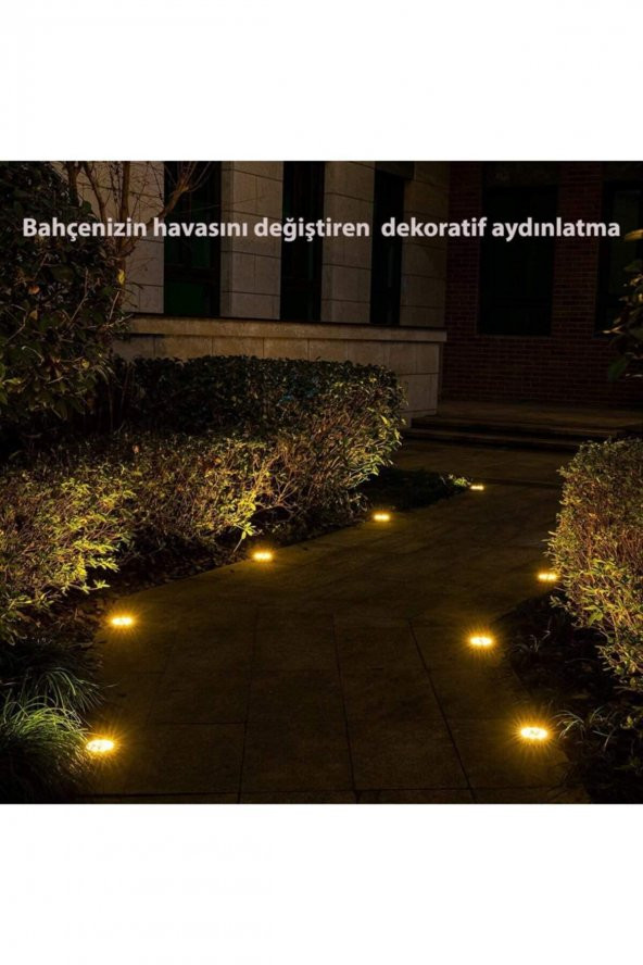 Solar Bahçe Aydınlatma Seti 4 Adet