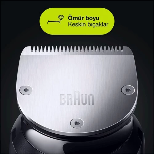 Braun MGK7220 + Gillette Fusion5 ProGlide 10'u 1 Arada Erkek Bakım Seti - Resim 4