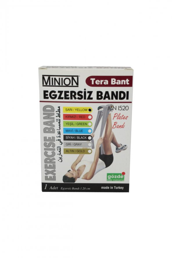Egzersiz Bandi Tera Bant Sari Mn1520