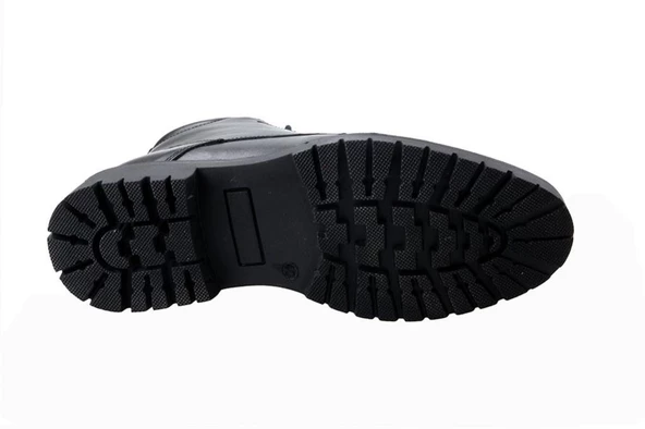 James Franco 430 Erkek Deri Kürklü Bot - 5