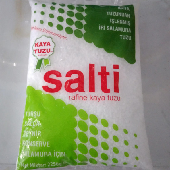 SALTİ TURŞULUK KAYA TUZU 2250