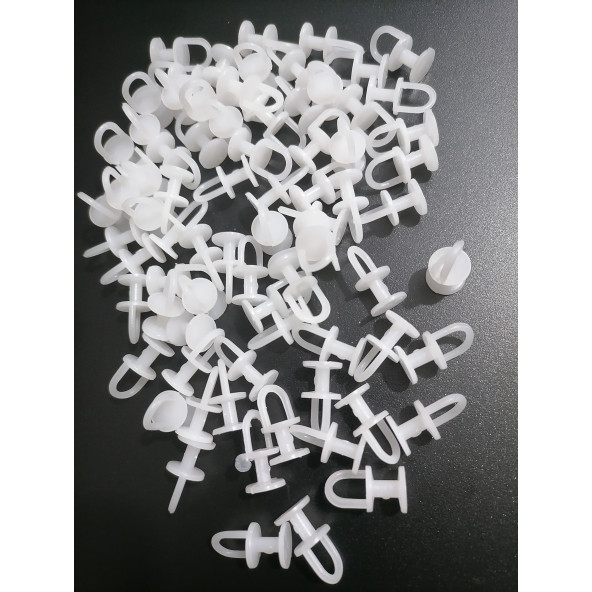 100 Adet Dikmeli Perde Kornij Düğmesi