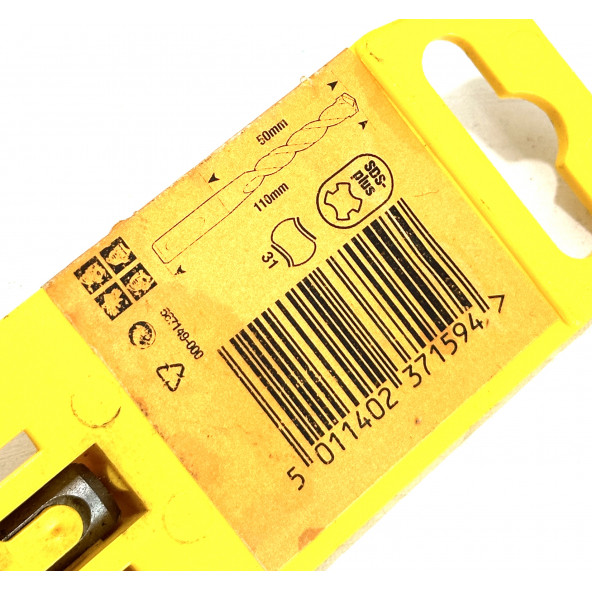 Dewalt SDS Plus Matkap Ucu 6.5 Mm 50x110 Mm DT6003 - 4