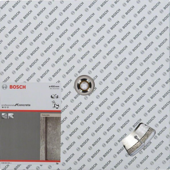Bosch Standart 400x25,4x20mm Elmas Beton Kesme Diski 2608602545
