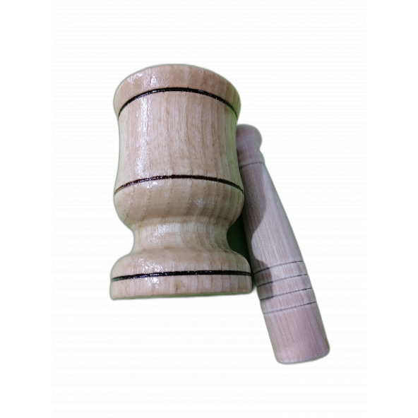 Ahşap Küçük Havan Sarımsak Döveci