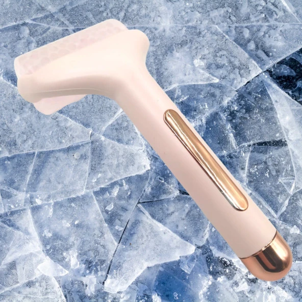 nefertiya Ice Roller Buz Silindiri Terapi Etkili Yüz Derma Masaj ve Cilt Soğutma Bakım Aleti