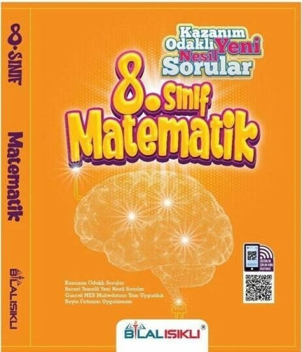 Bilal Işıklı Yayınları 8. Sınıf Matematik Kazanım Odaklı Soru Bankası