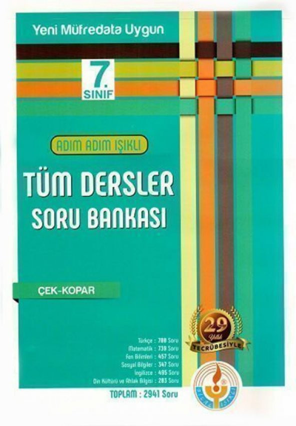 Bilal Işıklı Yayınları 7. Sınıf Tüm Dersler Soru Bankası ürün görseli