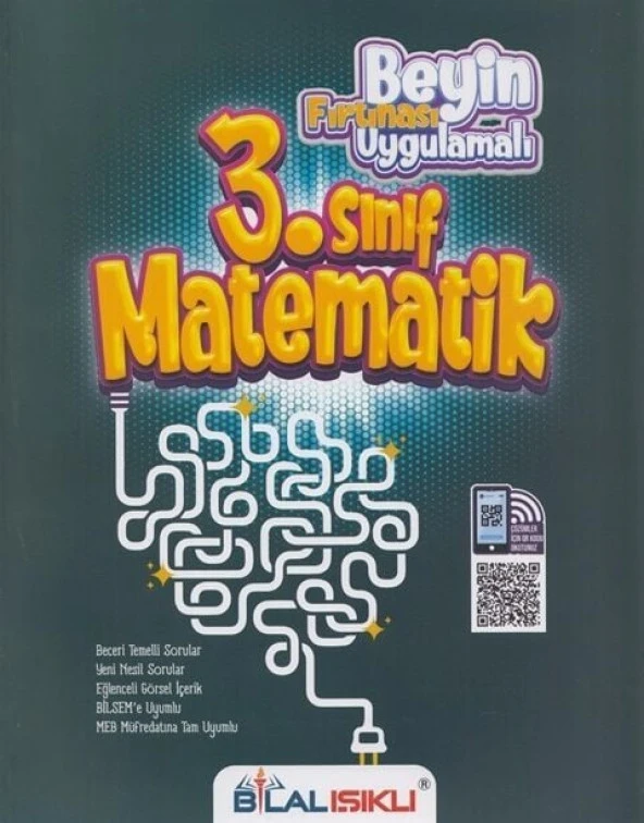 Bilal Işıklı Yayınları 3. Sınıf Matematik Beyin Fırtınası Uygulamalı