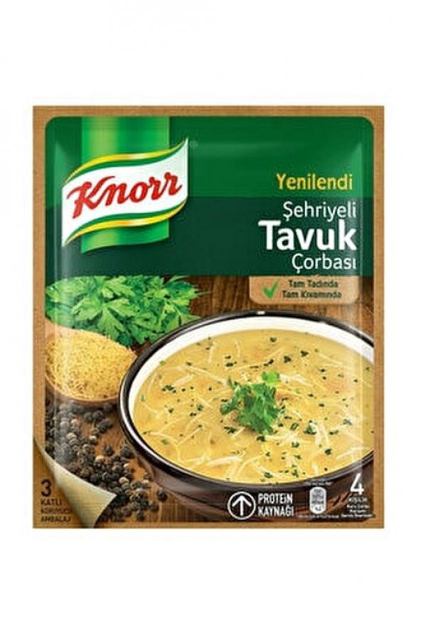 Knorr Çorba Şehriyeli Tavuk x 12 Adet