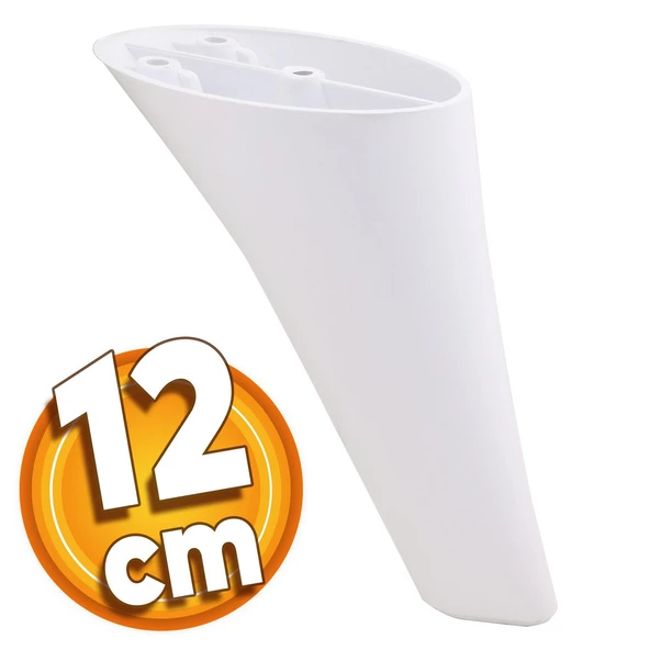 Napoli Lüks Mobilya Kanepe Sehpa Tv Ünitesi Koltuk Ayağı 12 Cm Beyaz Baza Ayakları