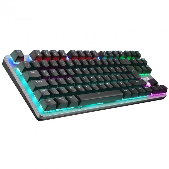 Altec Lansing ALGK8404 BLUE SWITCH 87 Tuşlu  Mekanik Klavye Gaming Klavye Oyuncu Klavye SİYAH - 2