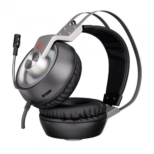 Rampage SN-RW9  USB 7.1 Surround Metal Kasa Gaming Kulaklık Oyuncu Kulaklığı - Resim 5