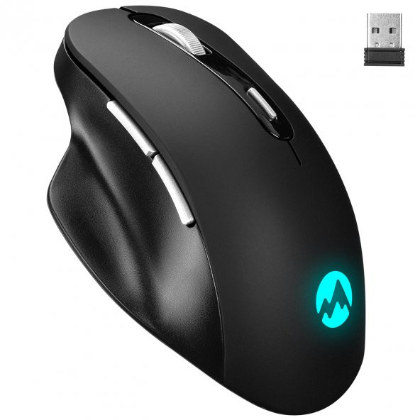 Everest X-HURRY 6D ŞARJLI Kablosuz Mouse Gaming Oyuncu Mouse
