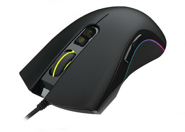 Rampage Smx-R22 Phoenix 7 Tuşlu Rgb 4800dpi Makrolu Gaming Mouse DRAG CLİCK mouse - 5