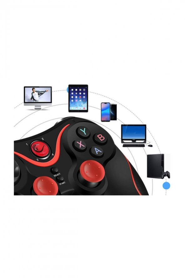 Rampage Sg-r707 Android Ps3/pc/smart Phone/tv Box Bluetooth Kablosuz Joypad Gamedpad Oyun Kolu - 5
