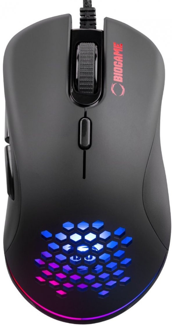 Biogame BM-GX20 RIPOSTE  RGB  Makrolu 6400dpi Örgü Kablolu Gaming Oyuncu Mouse