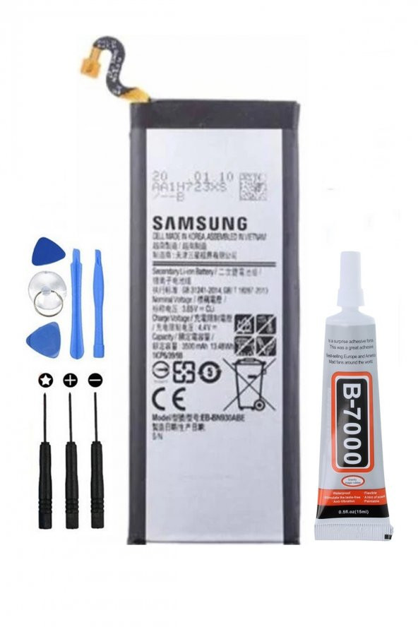 TAM ORJİNAL SAMSUNG GALAXY NOTE 7 FAN EDİTİON SM-N930  PİL BATARYA YENİ TARİHLİ GARANTİLİ ÜRÜN