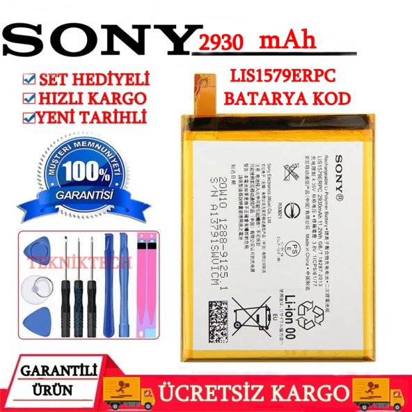 SONY XPERİA Z3 PLUS E6553 ORJİNAL PİL BATARYA LIS1579ERPC PİL KODU