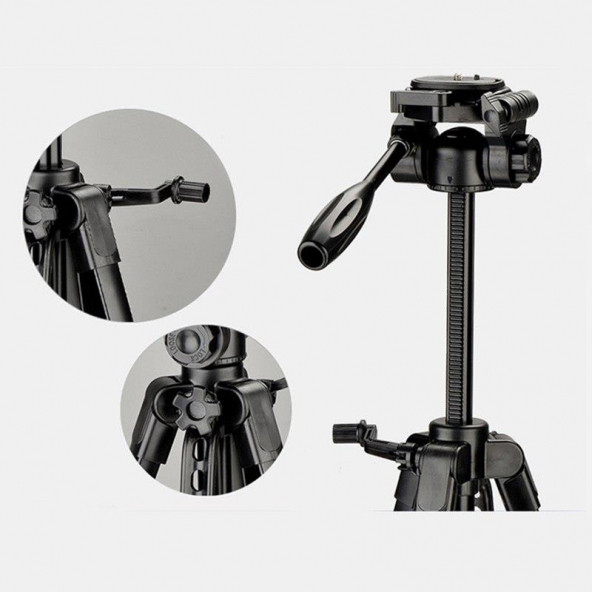 Gdx 472 Fotoğraf ve Video Kamera Tripod - 3