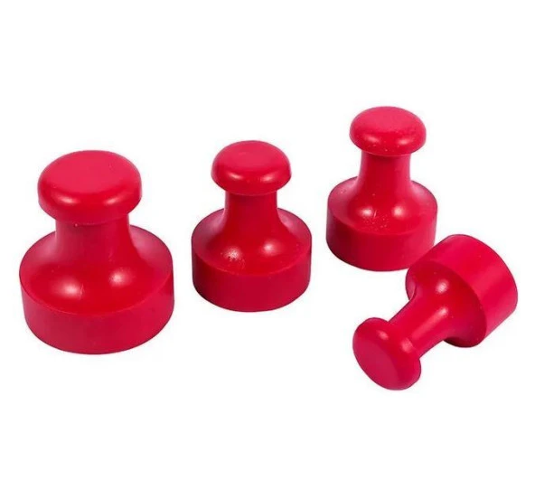 Mühür Kauçuk Alaşım Kırmızı Kaşe Yuvarlak 35Ømm - Resim 3