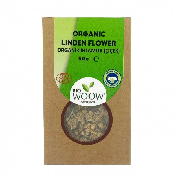 ORGANİK IHLAMUR ÇAYI 50 GR