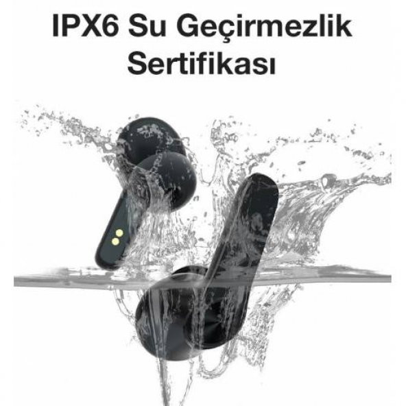 Polham Dijital Göstergeli Şarj Kutulu Uzun Şarjlı Tws Bluetooth Kulaklık IPX6 Suya Dayanıklı - 7