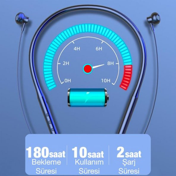 Polham Boyun Askılıklı 2.4G Mikrofonlu Bluetooh Kulaklık, Canlı Yayın, Müzik, Oyun Kulaklığı - 4