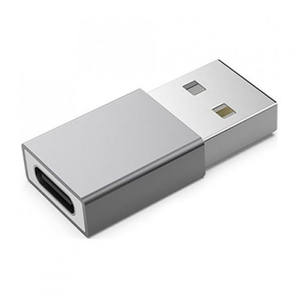 Polham Mini USB To Type C Çevirici Dönüştürücü Adaptör, 5A Ultra Hızlı Şarj ve Data Aktarım