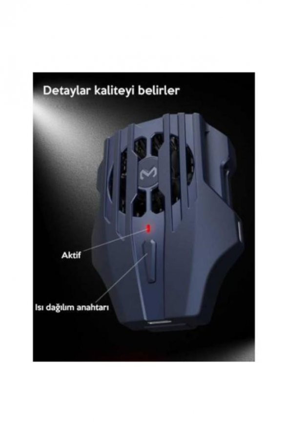 Polham Apple Iphone 7,8,x,11,12 Seri Uyumlu Şarj Kablolu Fanlı Telefon Soğutucusu, Pubg Call Of Duty - 4